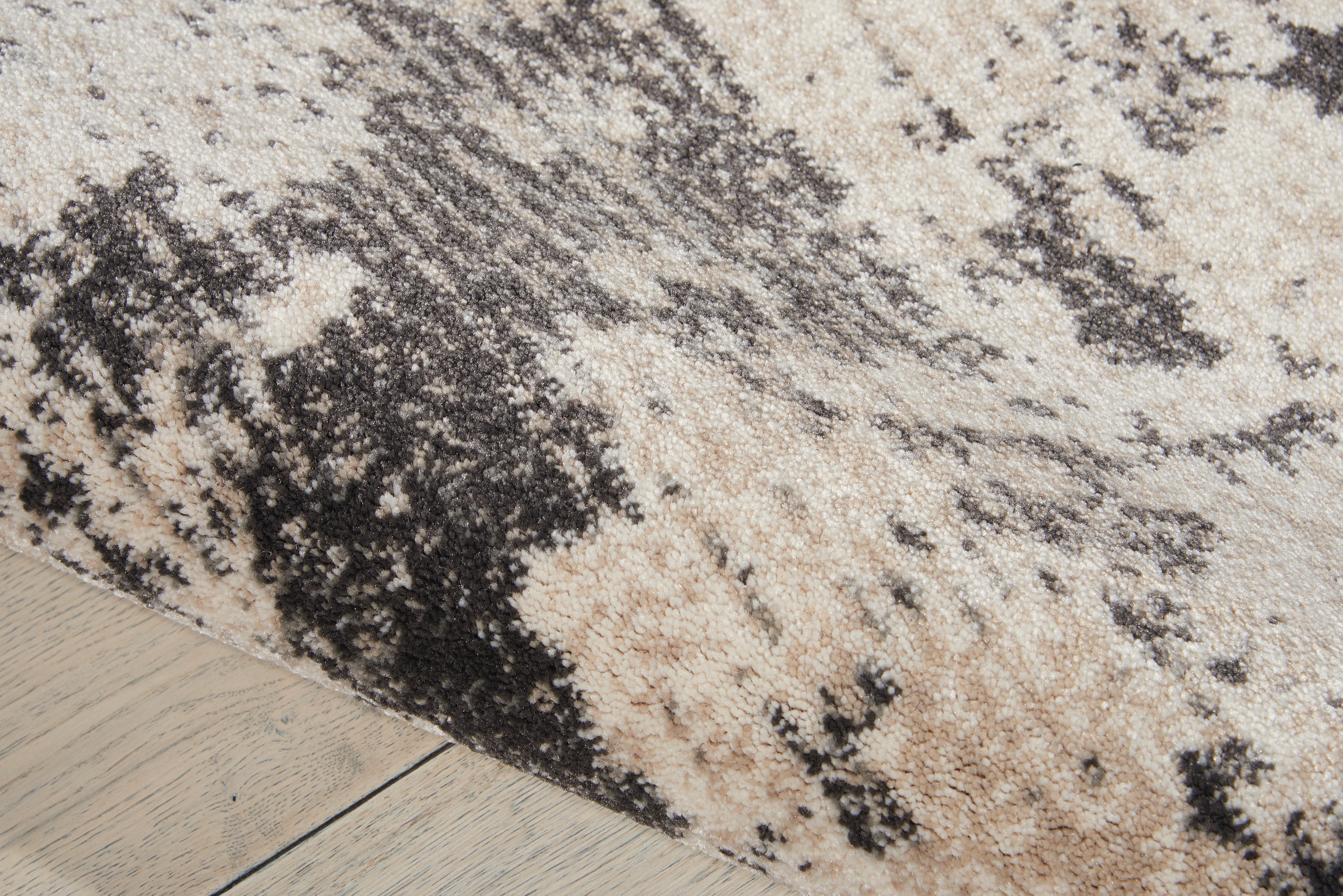 Nourison Maxell MAE07 Ivory/Grey Rug